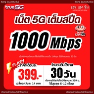 (ใช้ฟรีเดือนแรก) ซิมเทพทรูเล่นเน็ต 8Mbps 10Mbps 15Mbps ไม่อั้นไม่ลดสปีด ไม่จำกัดGB + โทรฟรีทุกค่าย2