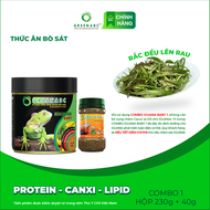 Thức ăn bò sát Iguana Baby - GREENABC cho Rồng Nam Mỹ từ mới nở cho đến 9x giúp tăng kích thước lên