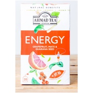 AHMAD TEA NATURAL BENEFITS ENERGY HE ALU 20 teabags (30GRAMS) Ahmad Tea Ahmad Green Tea Green Tea
