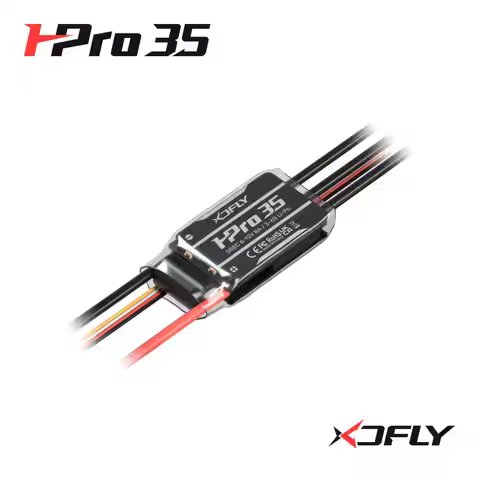 XDFly HPRO 35A ESC 3-6S Built-in SBEC 6-12V Speed Controller For RC Helicopter 250-300 Class Airplan