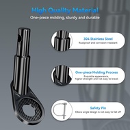 Bike Trailer Hitch, 12mm Stable Bicycle Trailer Hitch, Sturdy & Durable Steel Bike Trailer Attachmen