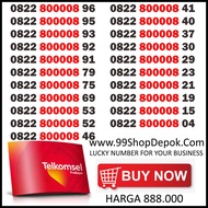 KARTU PERDANA Nomor Cantik TELKOMSEL Simpati 000000 - 0822 80000 8x