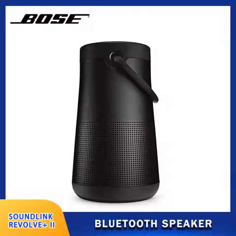 Bose SoundLink Revolve+ (Series II) Bluetooth Speaker, Portable Speaker with Microphone, Wireless Wa