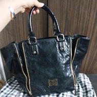 Vin brand genuine leather underarm bag, Japanese snake pattern, size 46 33x27x 20