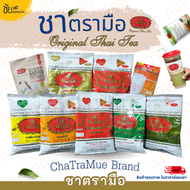 ชาตรามือ ชาแดง ชาเขียวมือ ชาดำ ชาอัสสัม ถุงชงชา ถุงกรองชา กาแฟตรามือ ChaTraMue Thai tea