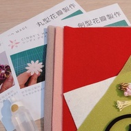 和風細工布花手作飾品DIY材料包/つまみ細工/京都製ちりめん一越
