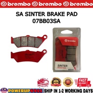 BREMBO SINTER FRONT SA BRAKE PAD 07BB03SA BMW R1200GS R1250GS WATERBIRD ADV R1200R RT