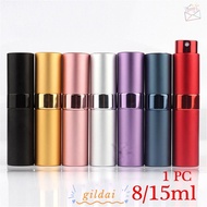 GILDAI 8/15ml Perfume Atomizer Portable Mini Travel Size Makeup Tool Glass
