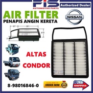 FIS Air Filter Nissan Atlas Condor 8-98016846-0 16546-890A 1K05-23-603 Penapis Angin Udara Kereta