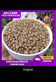 PREMIUM QUALITY 1 Kg Green Bean Kopi Robusta Gunung Kawi / Kopi Robusta Mentah  Biji Kopi Pilihan