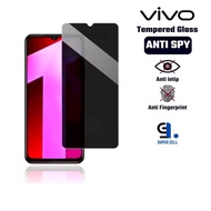 LAYAR Tempered Glass Anti Spy Vivo T1 T1 5G T1 Pro T1 Pro 5G S1 S1 Pro Z1 Z1 Pro Z1i Z1x Z3 Z3X Z5 Z