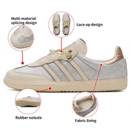 Giày thể thao nữ cổ thấp, giày thể thao buộc dây SAMBA OG W, giày du lịch ngoài trời hàng ngày, giày