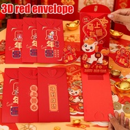 Elegant Foldable-3D - Thickened Red Packet - Classy Bag for New Year Office Colleague Reward Display