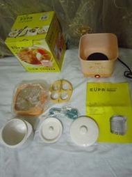 全新   2007年製  EUPA個人養生料理燉盅  陶瓷燉鍋  不能議價