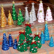 Set of 3 Tower Christmas Trees THAP09 Decoration