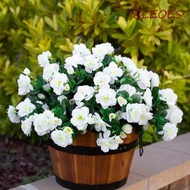CLEOES Artificial Azalea Flowers Branches, Fake Flowers Simulation Plant Simulation Azalea Floral, R