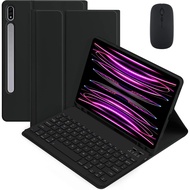 For Samsung Galaxy Tab A11 A11+ Portable Shockproof Bluetooth Keyboard Case Built-in Pen Holder Comp