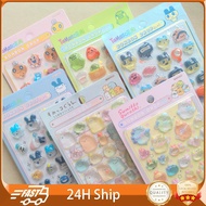 Sumikko Gurashi 3D Crystal Sticker – Kawaii Clear Adhesive Decal for Journal Planner Tamagotchi DIY 