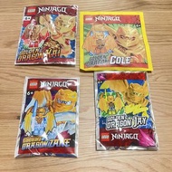 LEGO NINJAGO Golden Dragon Kai Cole Jay Zane minifigures旋風忍者黃金龍人仔  892291  892293