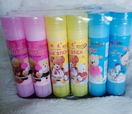 PROMO (24 PCS) LEM KERTAS GLUE STICK FANCI 10 GRAM / LEM ROKOK LINTING / GLUE STICK TOXIC MURAH
