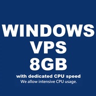 4 vCPU + 8GB RAM Dedicated CPU VPS – Run Intensive Apps Without Bans, Perfect for MT4, Forex, Boom, 