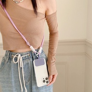 Necklace HandPhone Lanyard Nylon Patch Crossbody Neck Clip Snap Hanging Cord Rope Strap Handphone St