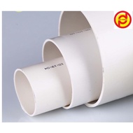 UPVC Pipe x 1 meter / Paip Air Plastik Putih UPVC