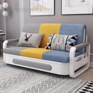 Sofa Foldable 3 Seater Sofa Detachable Changes Sofa Bed Can Store Items Washable