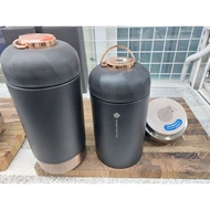 Twingo New Twink Insulation Lunch Box Porridge Container 1250 ml (Brown)