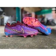 Soccer shoes nike77 Air Zoom Mercurial Vapor XV elite km FG-dark beetroot football shoes