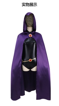 Raven ชุดคอสเพลย์อีกาสำหรับผู้ชายผู้หญิงชุดของขวัญฮาโลวีนคริสต์มาสผู้ใหญ่