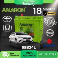 (Free installation) 55B24L(ST)/Ns60L(st) Amaron Go Car Battery