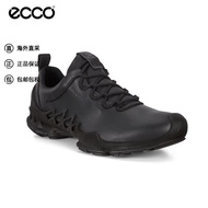 爱步（ECCO）登山鞋男 运动鞋缓震轻质跑步鞋健步 802834 01001黑色 41