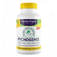 Healthy Origins Pycnogenol 150mg 120 Veggie Caps | French Maritime Pine Bark Extract Antioxidant Sup
