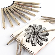 Sakura Pigma Micron 005 fineliner pen Black ink Art Brush Marker Pigment ink for artist drawing