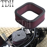 TH For Harley V-Rod Night/Street Rod Rectangle Square Air Filter Cleaner Intake VRSCF VRSCD VRSC 76 
