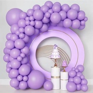25pcs/100pcs Purple Macaron Balloon for party& DND shop