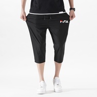 Fila Flagship Store Official Flagship Summer Shorts Men Ice Silk Casual Sports Pants Men Thin Croppe