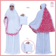 Mukena Dewasa Katun Paris Bordir Murah Putih Rayon Katun Jepang Mewah Tazbiya Terbaru Jumbo 2022 Kek