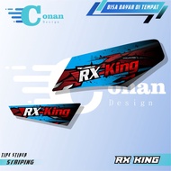 Striping RX King Variasi Motor setriping RX king Variasi terbaru Motif Crack Line Conan Design (COD