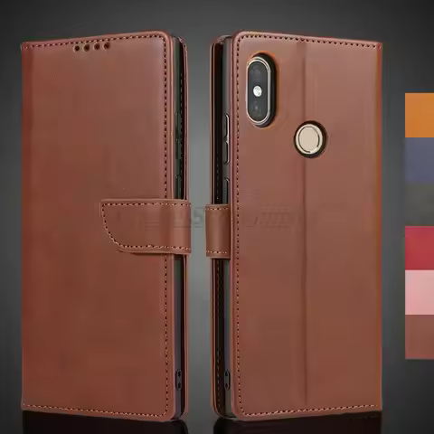 Redmi Note5 Case Wallet Flip Cover Leather Case for Xiaomi Redmi Note 5 Pro Leather Phone Bags prote