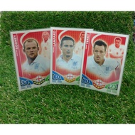 Match Attax 2010 World Cup ENGLAND TRIO