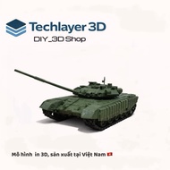 T-90A Russian Tank Model 3D Printed Collectible Decoration | Desk Decoration | DIY 3D SHOP