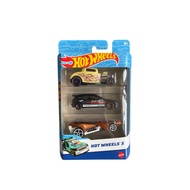 Hotwheels 2024 3-Pack 32 Ford, Honda Civic Custom EG6 (Black), Preying Menance