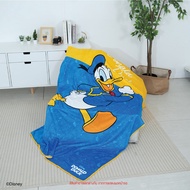 SB Design Square DISNEYHOME ผ้าคลุมเตียง 3.5 ฟุต DISNEY รุ่น MICKEY-DONALD DUCK/01 สีน้ำเงิน/เหลือง 
