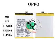 Oppo A91 F15 Reno 3 Reno 4 BLP765 Original Battery (Battery Battery)