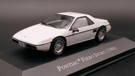 ［台灣現貨］1:43 Pontiac Fiero (1986) 1/43 龐帝克 中置引擎小跑車 絕版 模型車