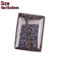 Natural Batu Permata Kalimaya Black Opal Boulder Matrix Andamooka Australia Termurah