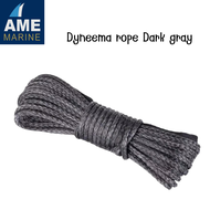 Rope เชือกไดนีมา   Dyneema rope Dark gray   6mm 8mm 10mmเชือกเรือ (ราคาขายต่อเมตร ตัดเป็นเมตร)  Sold