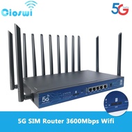 Cioswi High Speed 5G Router SIM Card 3600Mbps WiFi 5G NR NSA Modem WIF